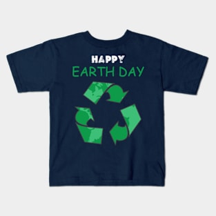 happy earth day 2024 gift april 22 Cute  Lover Rainbow Kids T-Shirt